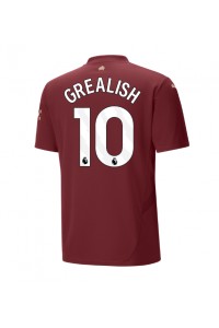 Manchester City Jack Grealish #10 Voetbaltruitje 3e tenue 2024-25 Korte Mouw